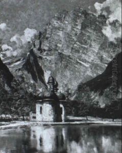 St. Bartholoma Am Konigssee by Hans Maurus