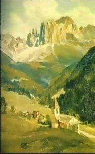 St. Cyprian Gegen Den Rosengarten