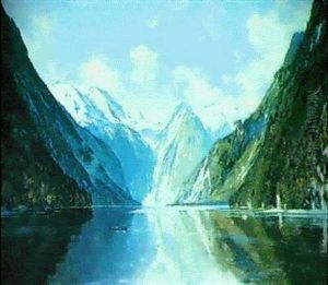 Der Konigsseee Vom Malersee Der Konigsseee Vom Malersee