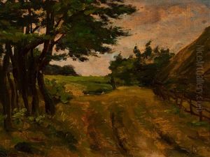 Farm On A Country Road by Anton Mauve