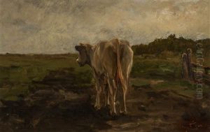 Avondstemming by Anton Mauve