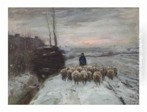 Guiding The Flock To The Heath, Laren Guiding The Flock To The Heath, Laren