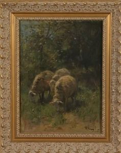 Pastoral Scene With Sheep by Anton Mauve