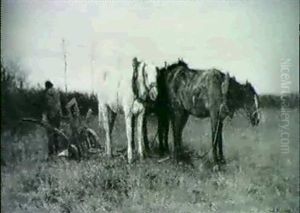 A Ploughman And His Horses
