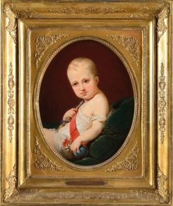 Portrait Du Roi De Rome Enfant (after Le Baron Francois Gerard) thumbnail