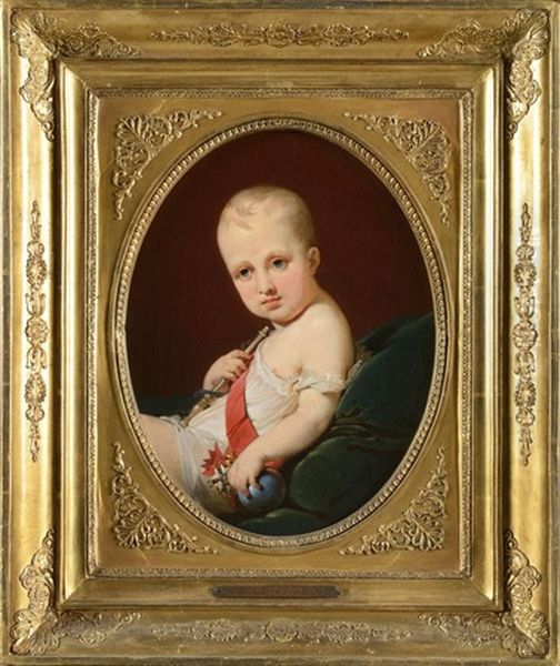 Portrait Du Roi De Rome Enfant (after Baron Francois Gerard) - view 1