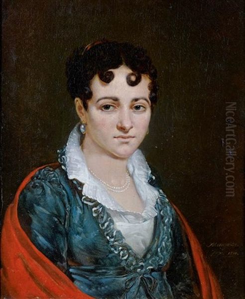 Portrait Presume De Madame Esclavon - view 1