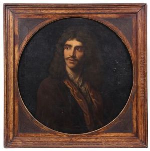 Portrait Of French Playwright Moliere