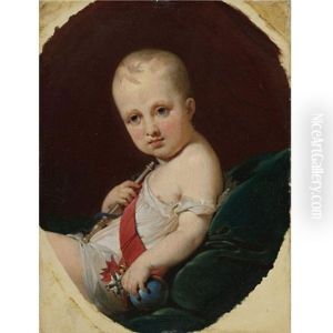 Portrait Of Napoleon Francois Joseph Charles Bonaparte, King Of Rome Portrait Of Napoleon Francois Joseph Charles Bonaparte, King Of Rome