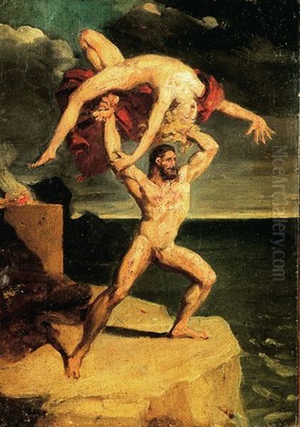 Hercule Et Lycas - view 1
