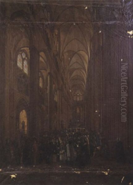 Scene D'interieur D'eglise - view 1