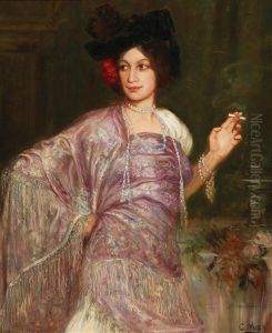 Portrait Of The Dancer Dora Gedon