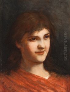Bildnis Eines Knaben by Gabriel von Max