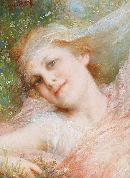 A Girl In The Meadow - view 1