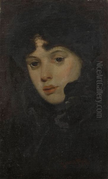 Portrait Einer Jungen Frau - view 1