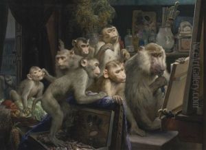 Der Atelierbesuch (a Visit To The Artist's Studio)