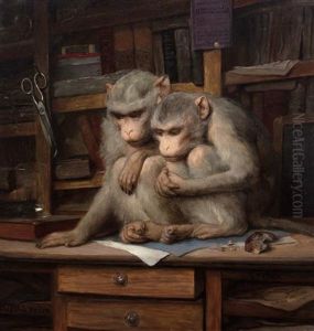 Bad Times (schlechte Zeiten) by Gabriel von Max