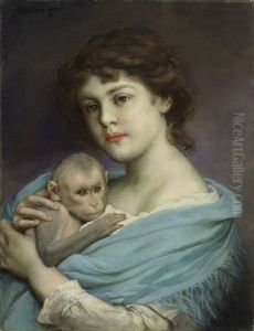 Schlafen Gehn! by Gabriel von Max