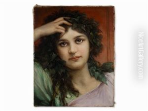 Girl"s Head With Laurel