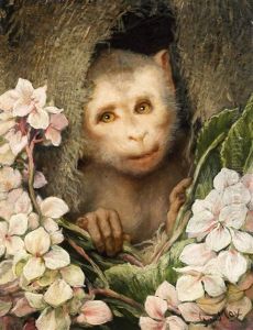 Gratulation by Gabriel von Max