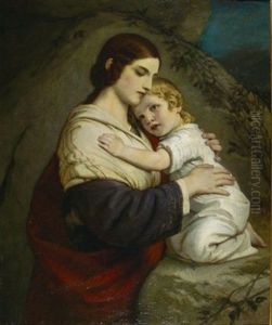 Madonna Und Kind by Gabriel von Max
