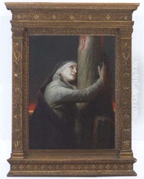 Maria Magdalena Am Fuse Des Kreuzes - view 1
