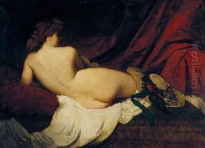 Odalisque by Gabriel von Max