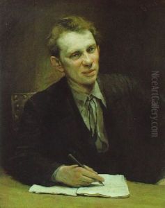 Portrait Des Hofschauspielers Alois Wohlmuth