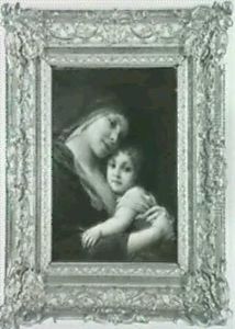 Madonna Mit Kind by Gabriel von Max