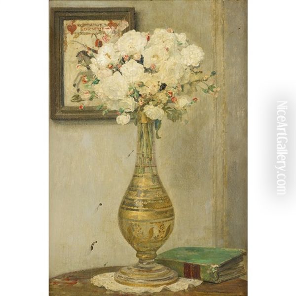 Still Life With Vase Of Flowers - view 1
