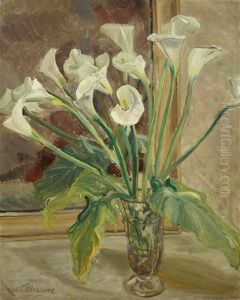 Le Bouquet D'arums by Edgar Maxence