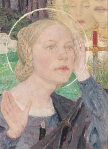 St. Joan Of Arc Praying