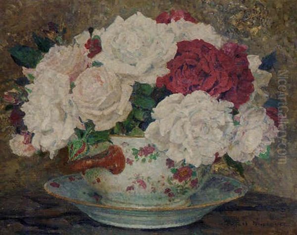Roses Dans Une Vase - view 1