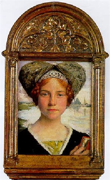 Mademoiselle Maxence, Fille Du Peintre, Epouse De Roland Balay - view 1