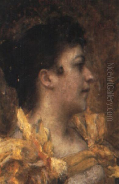 A Head Of A Young Girl - view 1