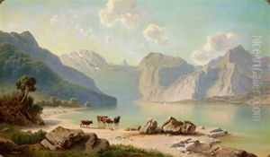 Blick Auf Den Konigssee by Josef Mayburger
