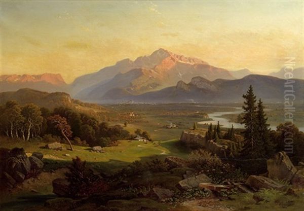 Alpenlandische Landschaft - view 1