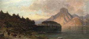 Blick Auf Traunkirchen by Josef Mayburger