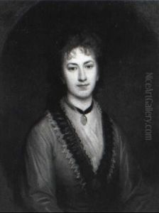 Portrait Einer Dame by August Georg Mayer