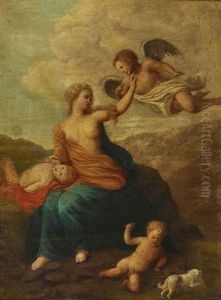 The Heavenly And Earthly Love by Constance Marie Mayer-Lamartiniere