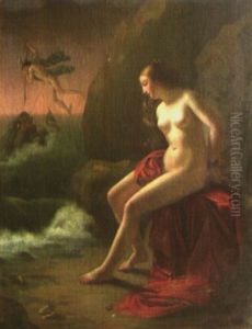 Persee Et Andromede by Constance Marie Mayer-Lamartiniere