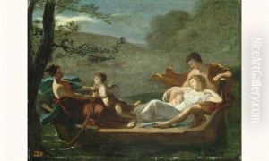 Le Reve Du Bonheur Ou La Barque by Constance Marie Mayer-Lamartiniere