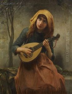 The Mandolin Player by Constant Mayer