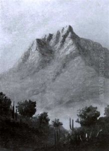 Mountain View At Sunset by Francis Blackwell Mayer
