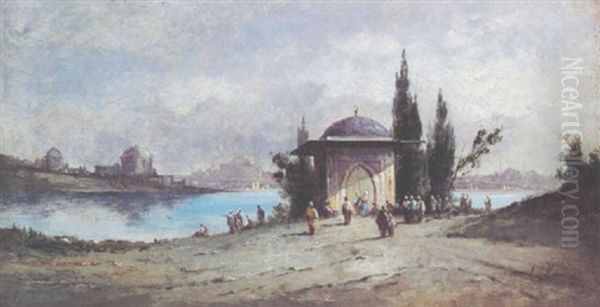 Constantinople, Les Eaux Douces - view 1