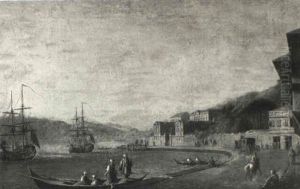 View Of The Bay Of Boujukdere by Luigi Mayer