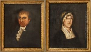 Bust Portraits Of An Unidentified Man And Woman (pair) Bust Portraits Of An Unidentified Man And Woman (pair)
