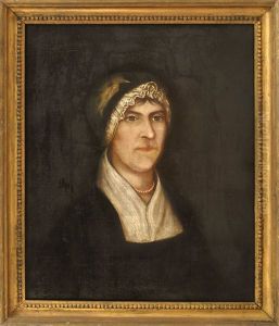 Bust Portraits (pair) by Frederick Mayhew