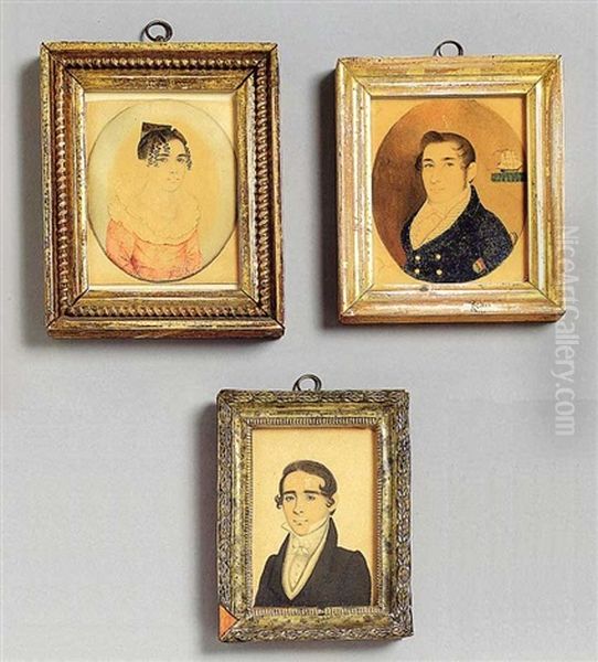 A Sea Captain (+ 2 Others, Smaller; 3 Portraits) - view 1