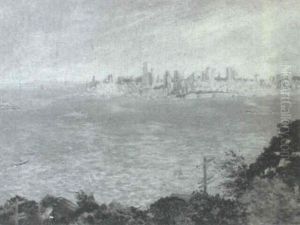 San Francisco Bay From San Rafael by Nell Brooker Mayhew